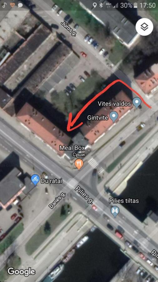 Apartamentai Prie Danes Upes Клайпеда Экстерьер фото